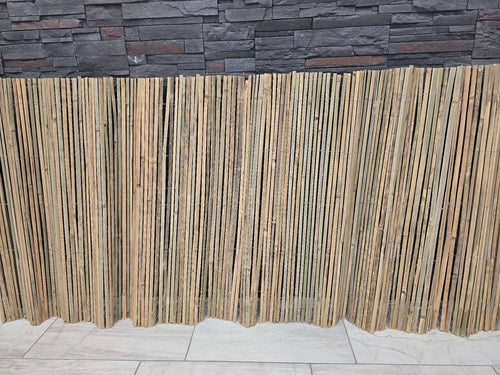 4 x 1 m Sichtschutz Bambus Sichtschutzmatte Bambusmatte Zaun