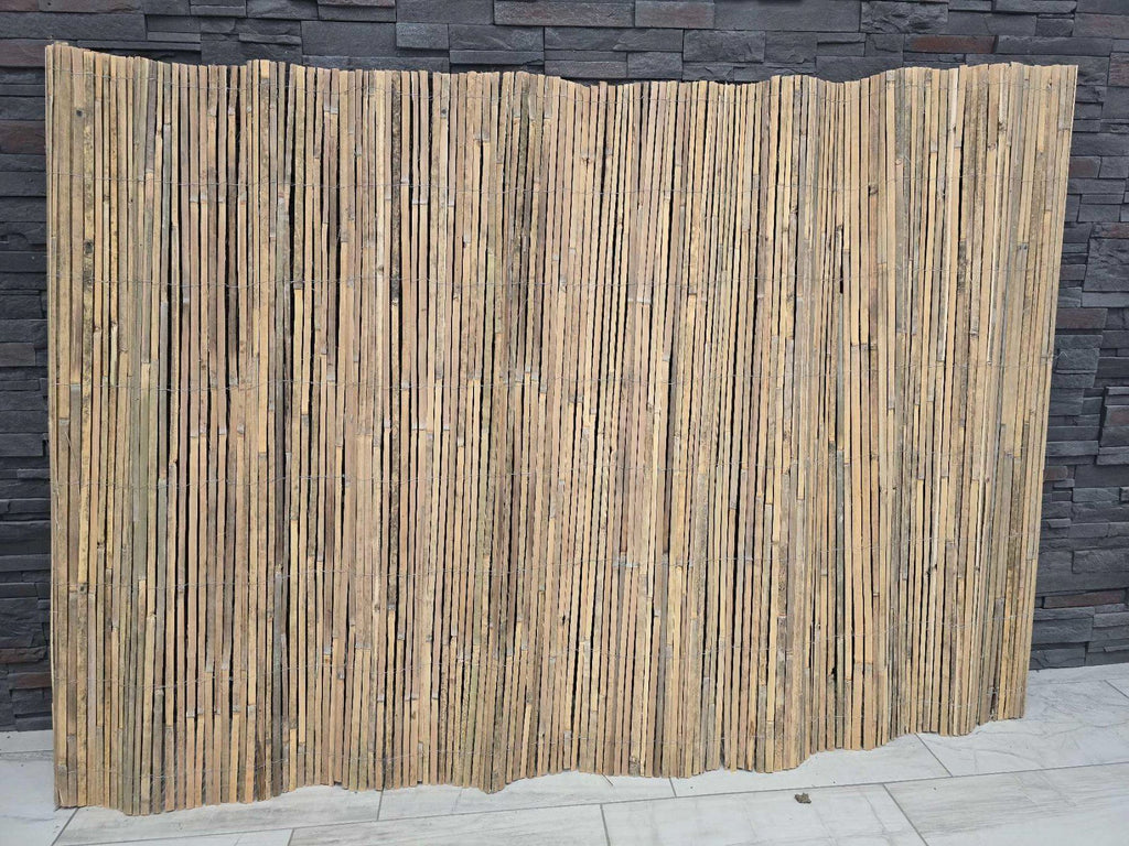 4x2 m Sichtschutz Bambus Sichtschutzmatte Bambusmatte Zaun
