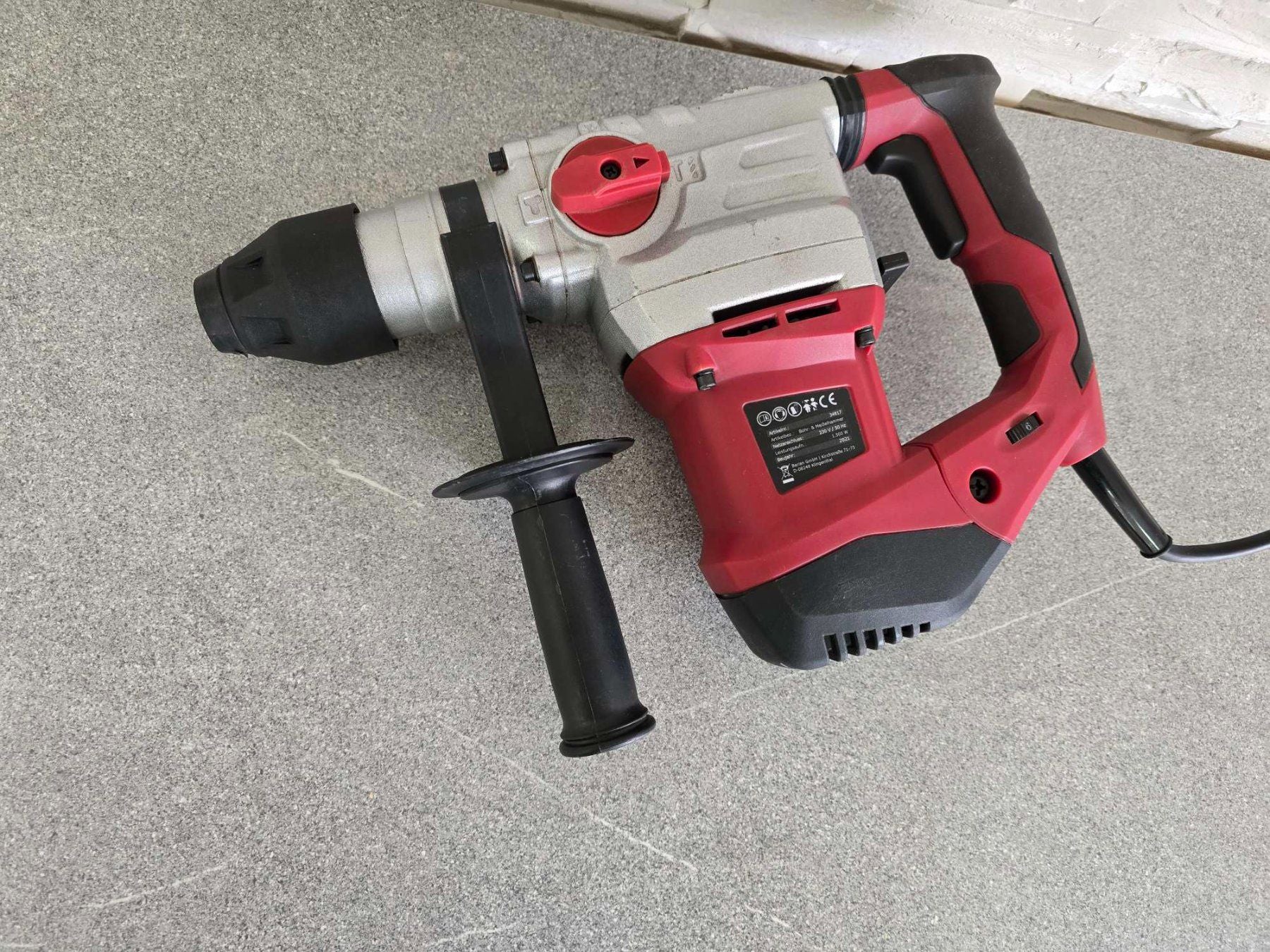Bohr- & Meißelhammer SDS-Plus 1500 W – Restposten (Vorführgerät)