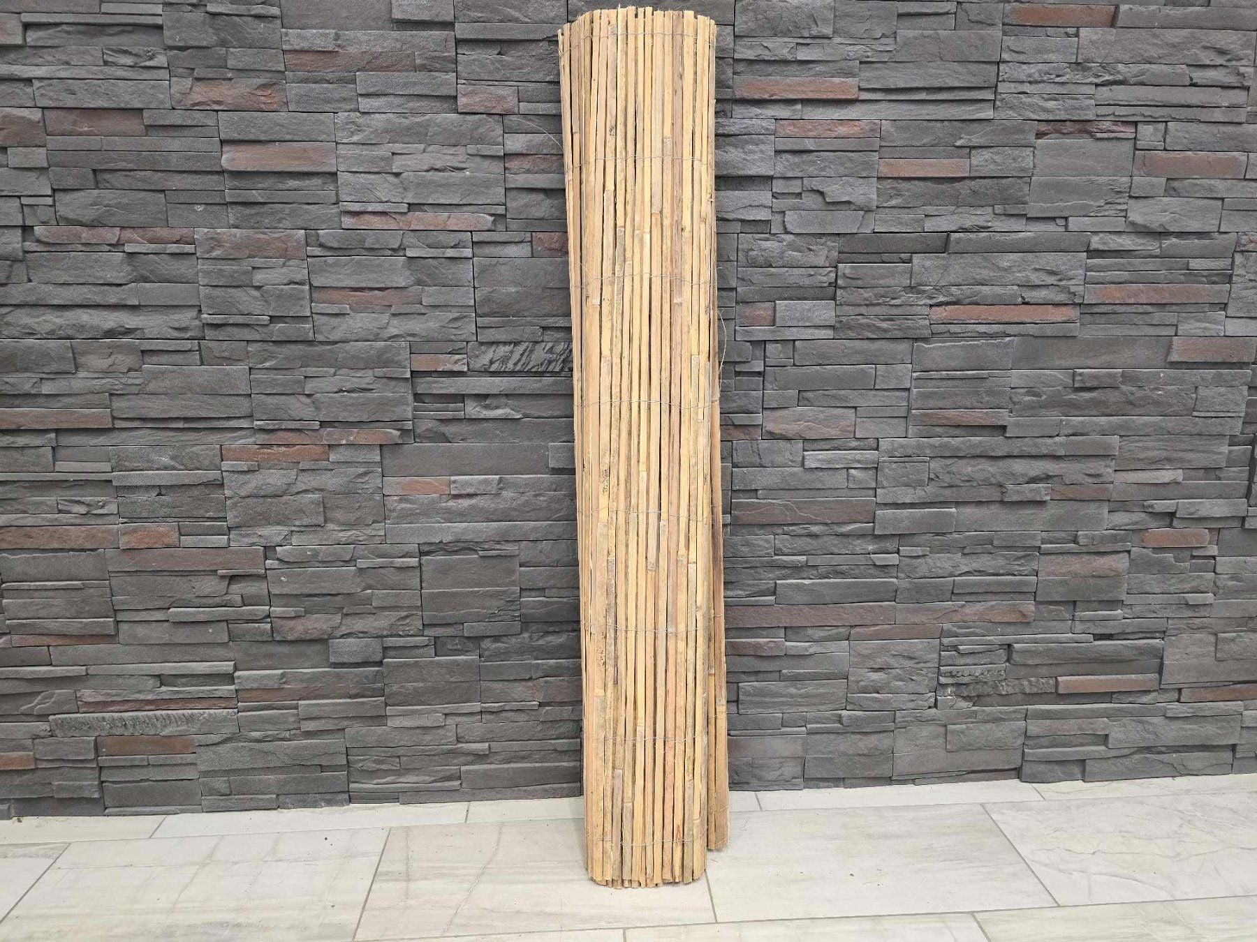 4x2 m Sichtschutz Bambus Sichtschutzmatte Bambusmatte Zaun